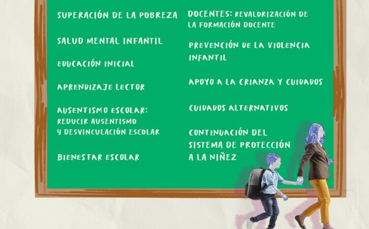 ir a:Once propuestas por la niñez: más de 280 organizaciones invitan a líderes y autoridades a asumir un compromiso país