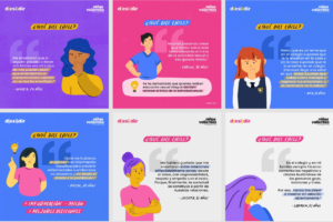 Campaña D(ESI)DIR de Fundación Niñas Valientes