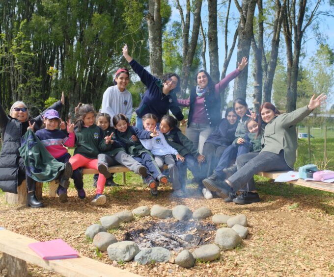Equipo Transforma visita Jardín Nativo de Aprendizaje de Fundación99