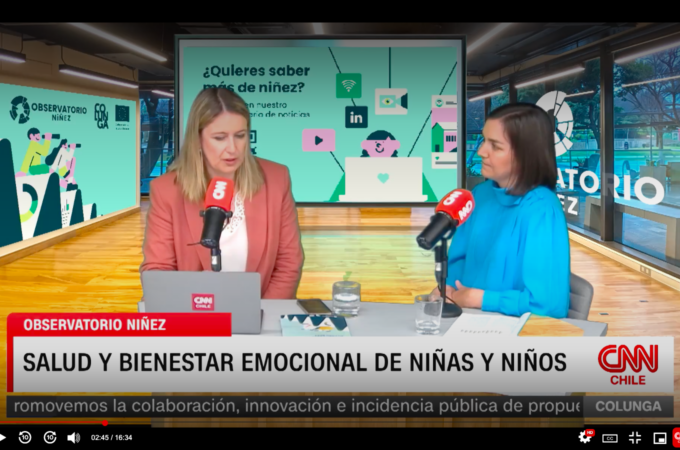 Conversar sobre el Bienestar en la Niñez: CNN Chile publica ciclo de videopodcast que ahondan en su diagnóstico y desafíos
