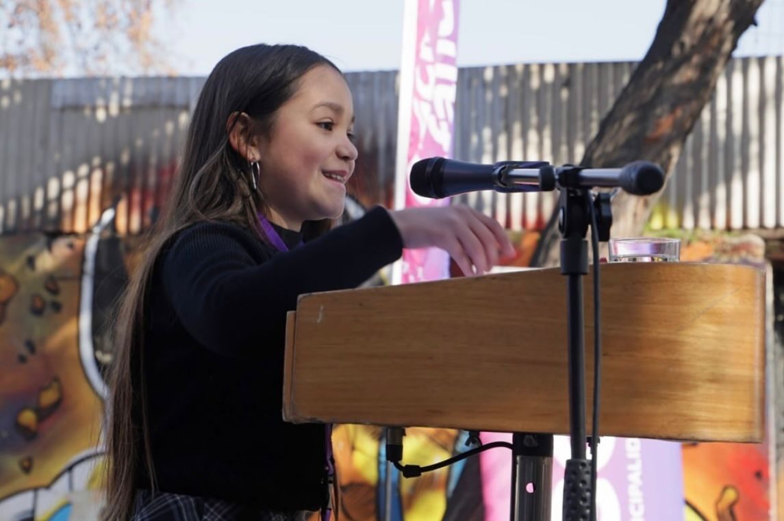 Isidora Baeza Salinas (10), integrante Consejo Comunal de Niñas, Niños y Adolescentes de Santiago: “Las niñas y los niños somos parte de la sociedad y vemos los problemas desde otro punto de vista”